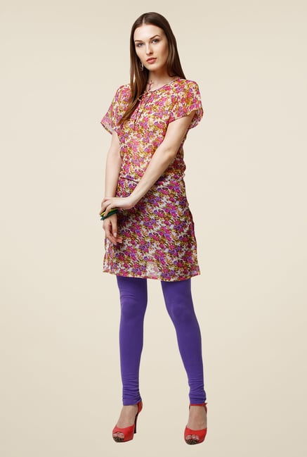 Yepme Multicolor Floral Kendell Tie-Up Kurti Yepme Multicolor Floral Kendell Tie-Up Kurti