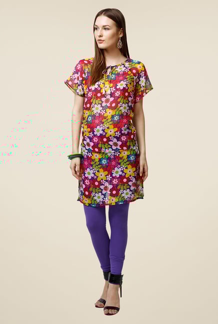 Yepme Multicolor Kendell Tie-Up Kurti Yepme Multicolor Kendell Tie-Up Kurti