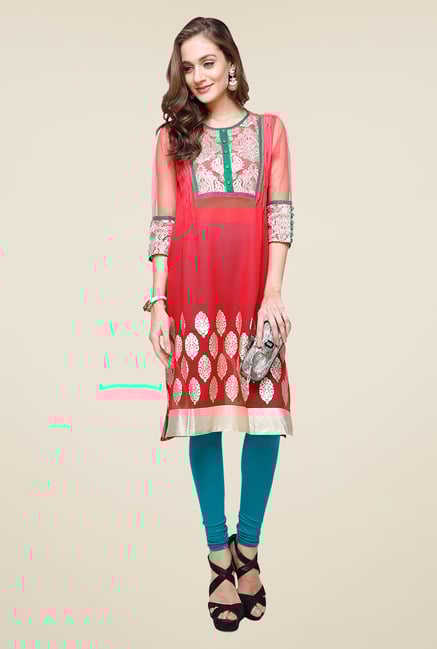 Yepme Red Berrito Designer Kurti Yepme Red Berrito Designer Kurti