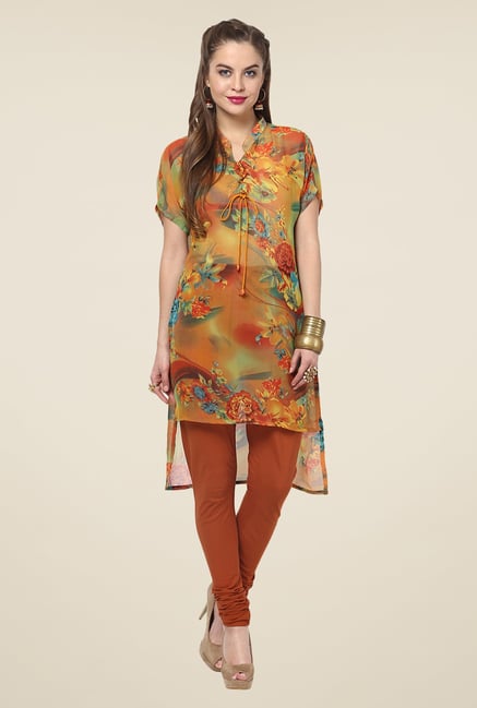 Yepme Lidia Multicolor Floral Print Kurti Yepme Lidia Multicolor Floral Print Kurti