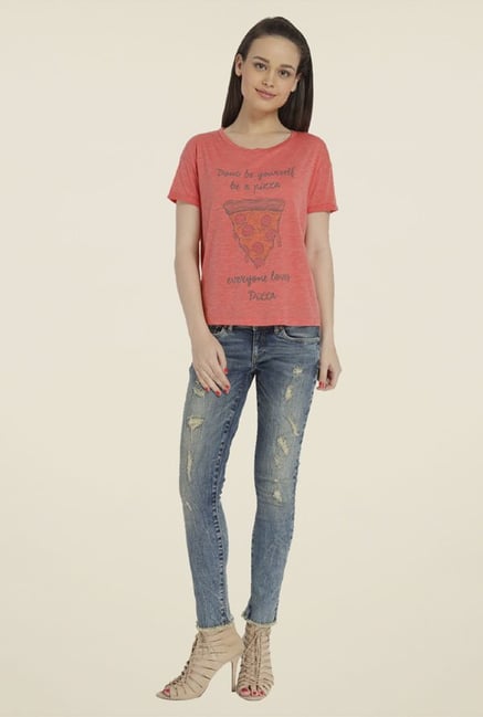 Only Pink Graphic T-shirt Only Pink Graphic T-shirt