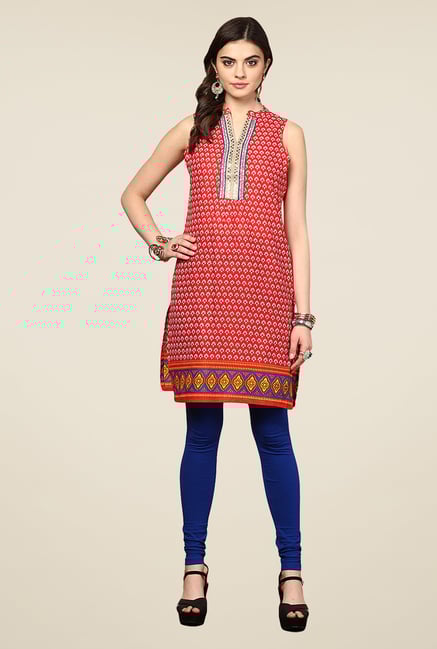 Yepme Amanda Red Printed Kurti Yepme Amanda Red Printed Kurti