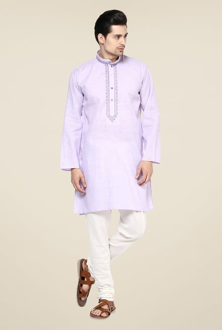Yepme Keegan Purple Solid Kurta Yepme Keegan Purple Solid Kurta