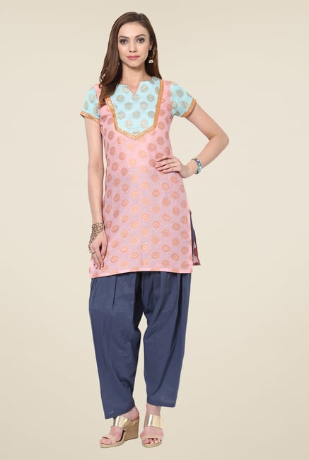 Yepme Pink Cailin Lace Kurti Yepme Pink Cailin Lace Kurti