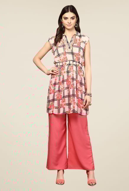 Yepme Off-white Sheila Printed Kurti Yepme Off-white Sheila Printed Kurti