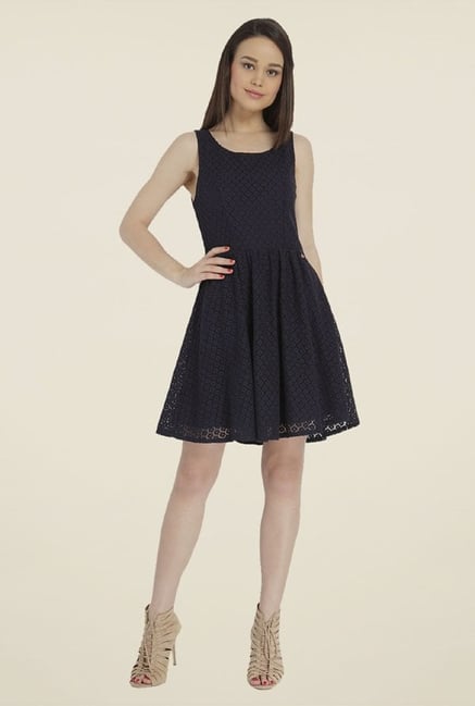 Only Black Self Print Dress Only Black Self Print Dress