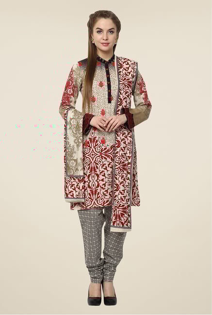 Yepme Grey Nazia Semi Stitched Pakistani Suit Set Yepme Grey Nazia Semi Stitched Pakistani Suit Set