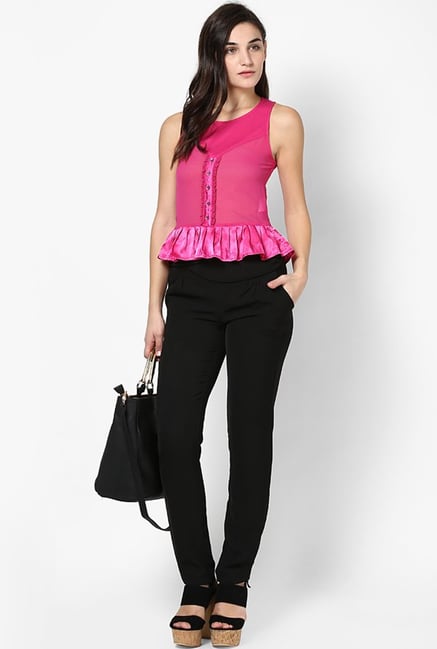 Only Pink Solid Top Only Pink Solid Top