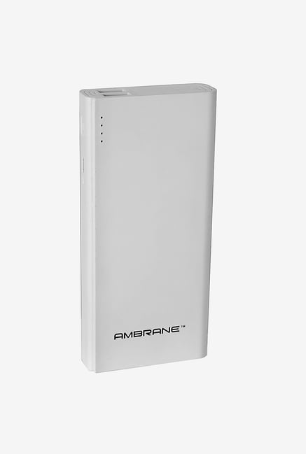 Ambrane P-1333 13000 mAh Power Bank (White) Ambrane P-1333 13000 mAh Power Bank (White)