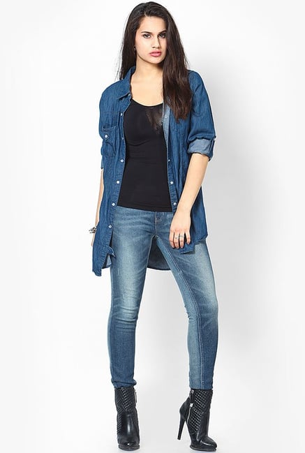 Only Black Solid Top Only Black Solid Top