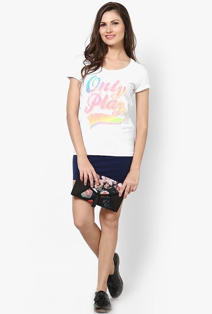 Only White Printed Top Only White Printed Top