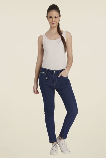Only Blue Solid Jeans Only Blue Solid Jeans
