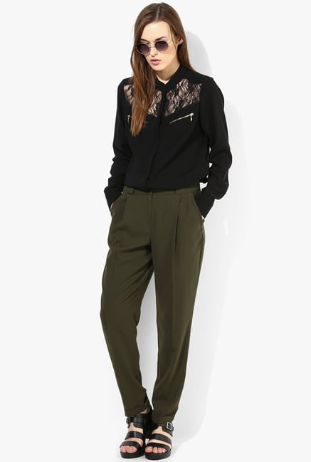 Only Black Solid Top Only Black Solid Top