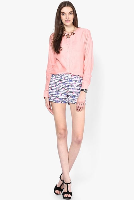 Only Peach Solid Top Only Peach Solid Top