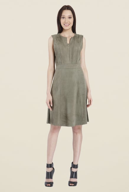 Vero Moda Green A-Line Dress Vero Moda Green A-Line Dress