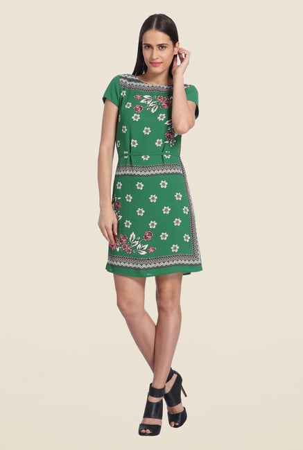 Vero Moda Green Shift Dress Vero Moda Green Shift Dress