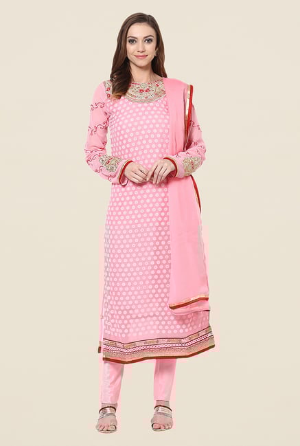 Yepme Belgin Pink Unstitched Suit Set Yepme Belgin Pink Unstitched Suit Set