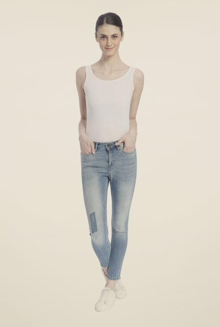 Vero Moda Blue Lightly washed Jeans Vero Moda Blue Lightly washed Jeans