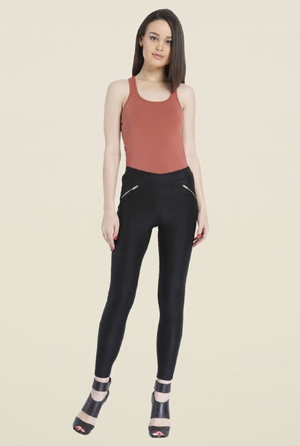 Only Black Skinny Fit Jeggings Only Black Skinny Fit Jeggings