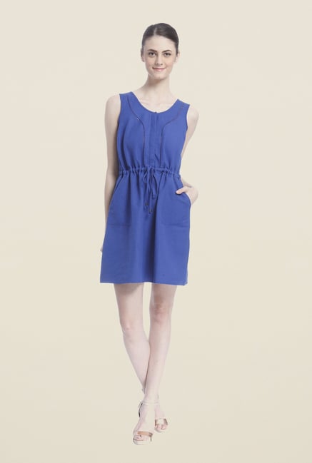 Vero Moda Blue Shift Dress Vero Moda Blue Shift Dress