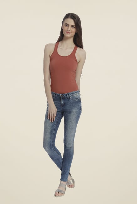Vero Moda Blue Acid Wash Jeans Vero Moda Blue Acid Wash Jeans