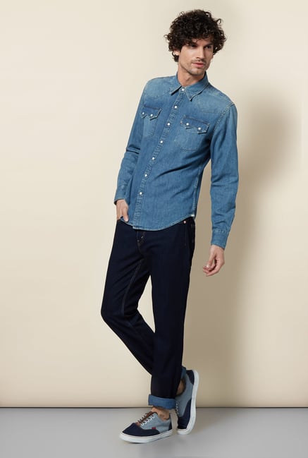 Levi's Blue Chambray Shirt Levi's Blue Chambray Shirt