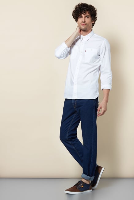 Levi's White Cotton Shirt Levi's White Cotton Shirt