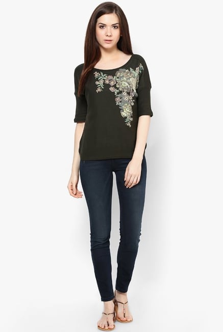 Only Navy Solid Jeans Only Navy Solid Jeans