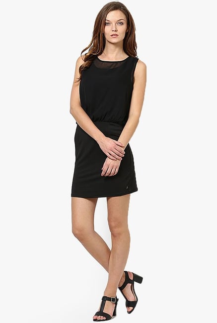 Only Black Solid Dress Only Black Solid Dress