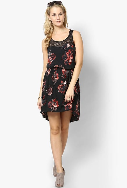 Only Black Printed Sleeveless Dress Only Black Printed Sleeveless Dress
