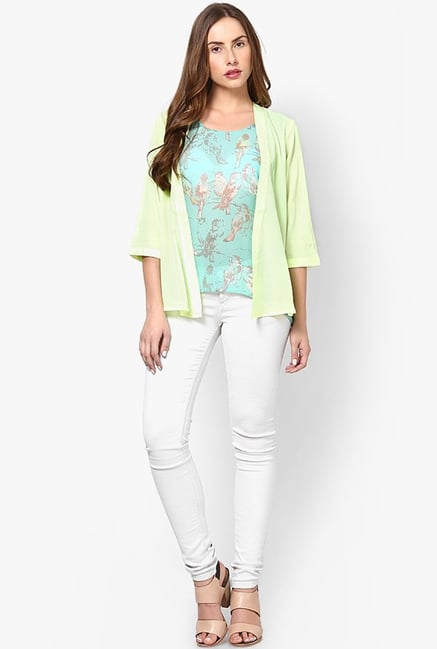 Only Green Solid Shrug Only Green Solid Shrug