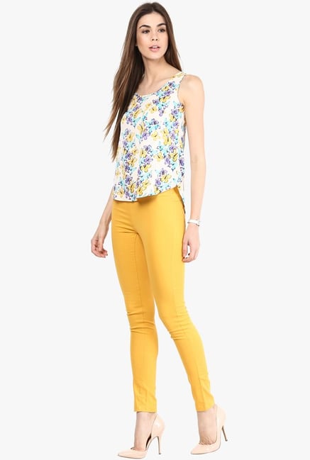 Only Yellow Solid Jeggings Only Yellow Solid Jeggings
