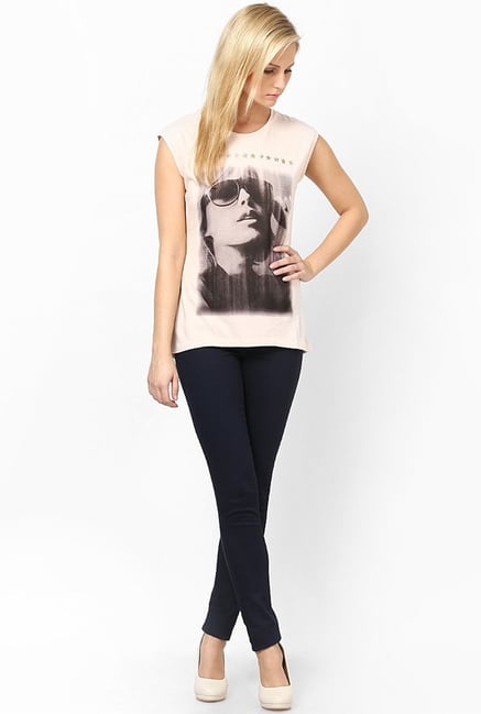 Only Navy Solid Jeggings Only Navy Solid Jeggings