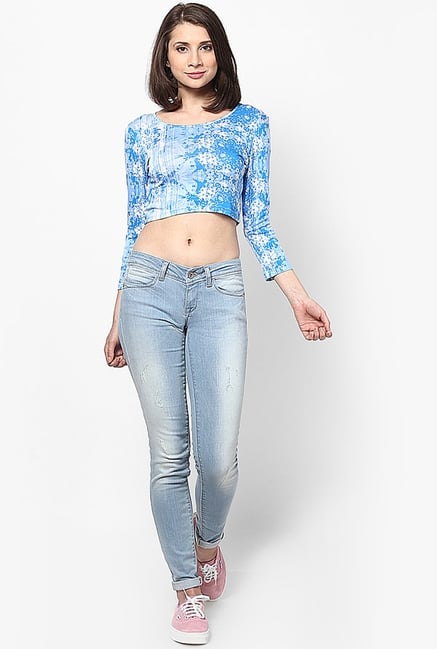 Only Light Blue Skinny Fit Jeans Only Light Blue Skinny Fit Jeans