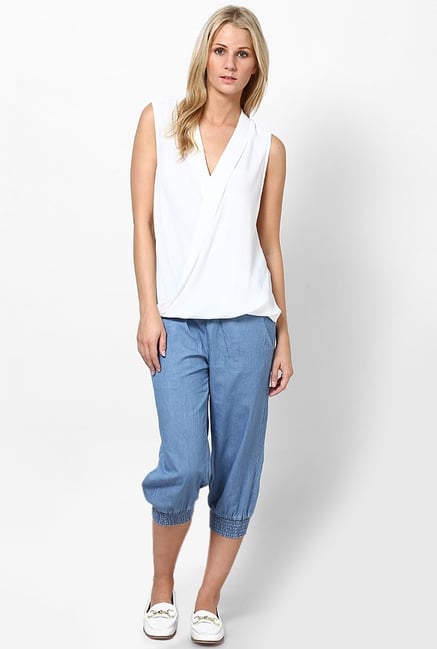 Only Blue Solid Joggers Only Blue Solid Joggers