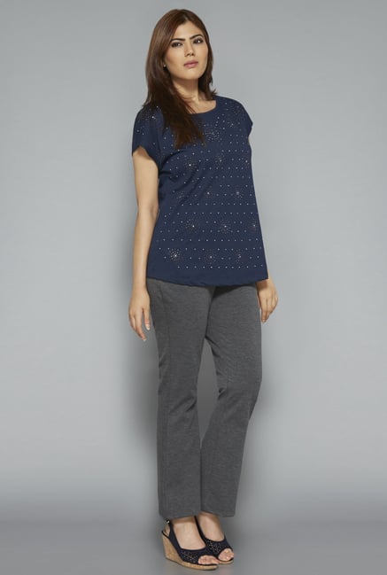 Gia by Westside Navy Gail Top Gia by Westside Navy Gail Top