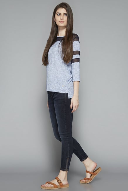 LOV by Westside Indigo Jennifer Top LOV by Westside Indigo Jennifer Top