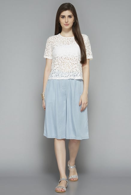LOV by Westside White Lace Blouse LOV by Westside White Lace Blouse