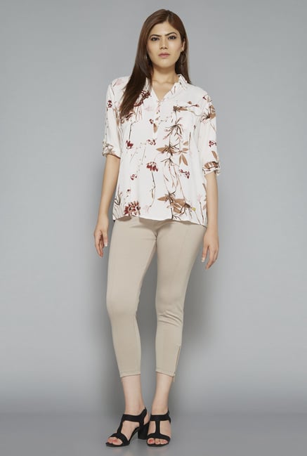 Gia by Westside Off White Nora Blouse Gia by Westside Off White Nora Blouse