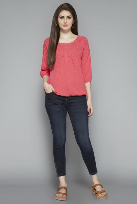 LOV by Westside Coral Dora Top LOV by Westside Coral Dora Top