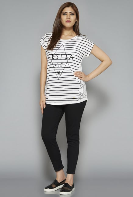 Sassy Soda by Westside White Gwen Top Sassy Soda by Westside White Gwen Top