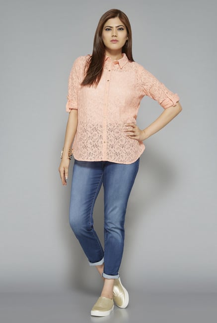 Sassy Soda by Westside Peach Livia Blouse Sassy Soda by Westside Peach Livia Blouse