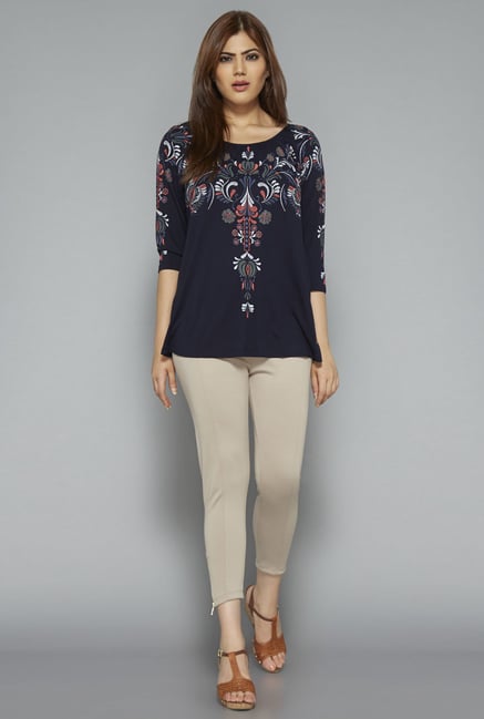 Gia by Westside Navy Selena Top Gia by Westside Navy Selena Top