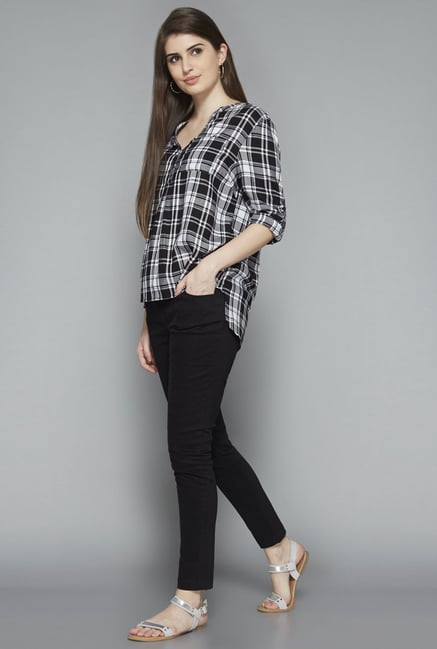 LOV by Westside Black Florence Blouse LOV by Westside Black Florence Blouse