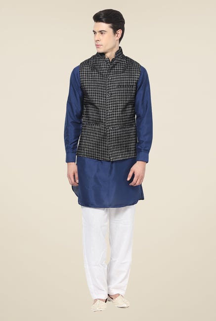 Yepme Black Abbott Ethnic Jacket Yepme Black Abbott Ethnic Jacket