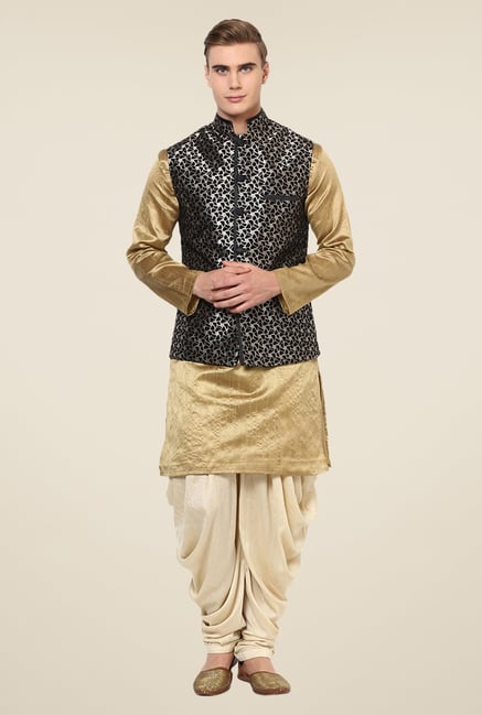 Yepme Black Drew Nehru Jacket Yepme Black Drew Nehru Jacket