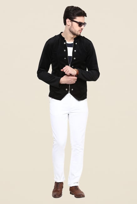 Yepme Black Siddle Party Jacket Yepme Black Siddle Party Jacket