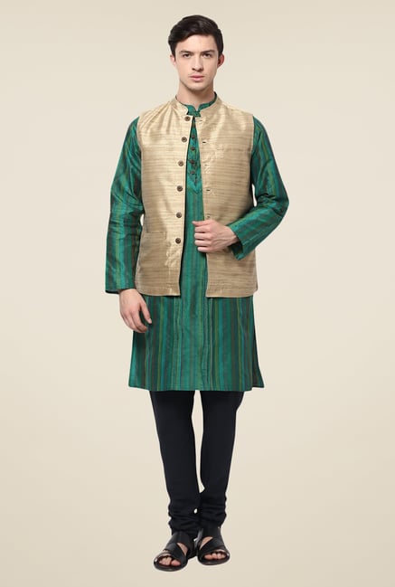 Yepme Beige Russo Nehru Jacket Yepme Beige Russo Nehru Jacket