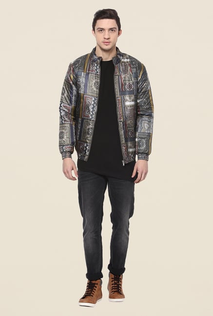 Yepme Trent Multicolor Printed Jacket Yepme Trent Multicolor Printed Jacket