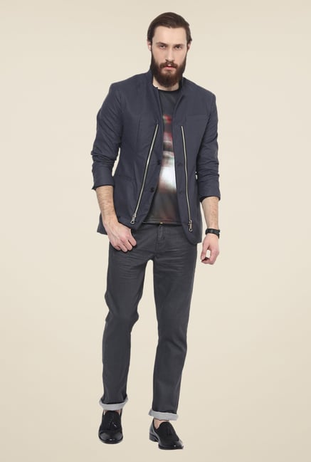 Yepme Trott Grey Party Blazer Yepme Trott Grey Party Blazer